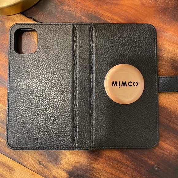 MIMCO | Black IPhone 11 case with card section - Picture 4 of 9